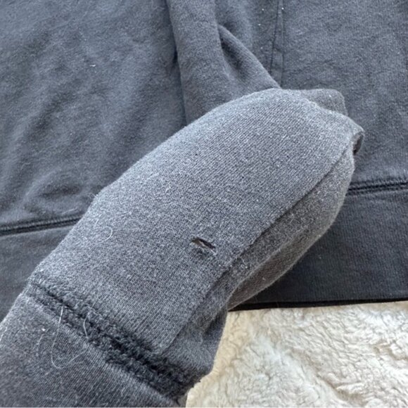 Victoria's Secret PINK | Black "LOVE PINK" Pullover Sweater | Size Small - Picture 5 of 9